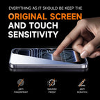 Privora 28° Anti-Spy Privacy Screen Protector, 9D Full Coverage Glass, 2 Pack